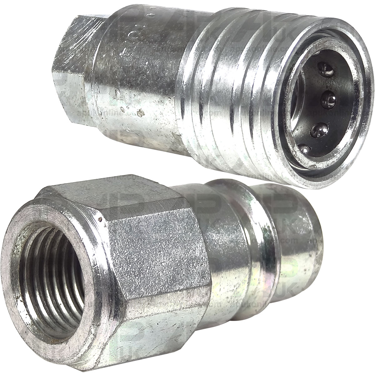 Hydraulic Quick Release Coupler Coupling 1/4&quot; BSP Set for John Deere Tractor
