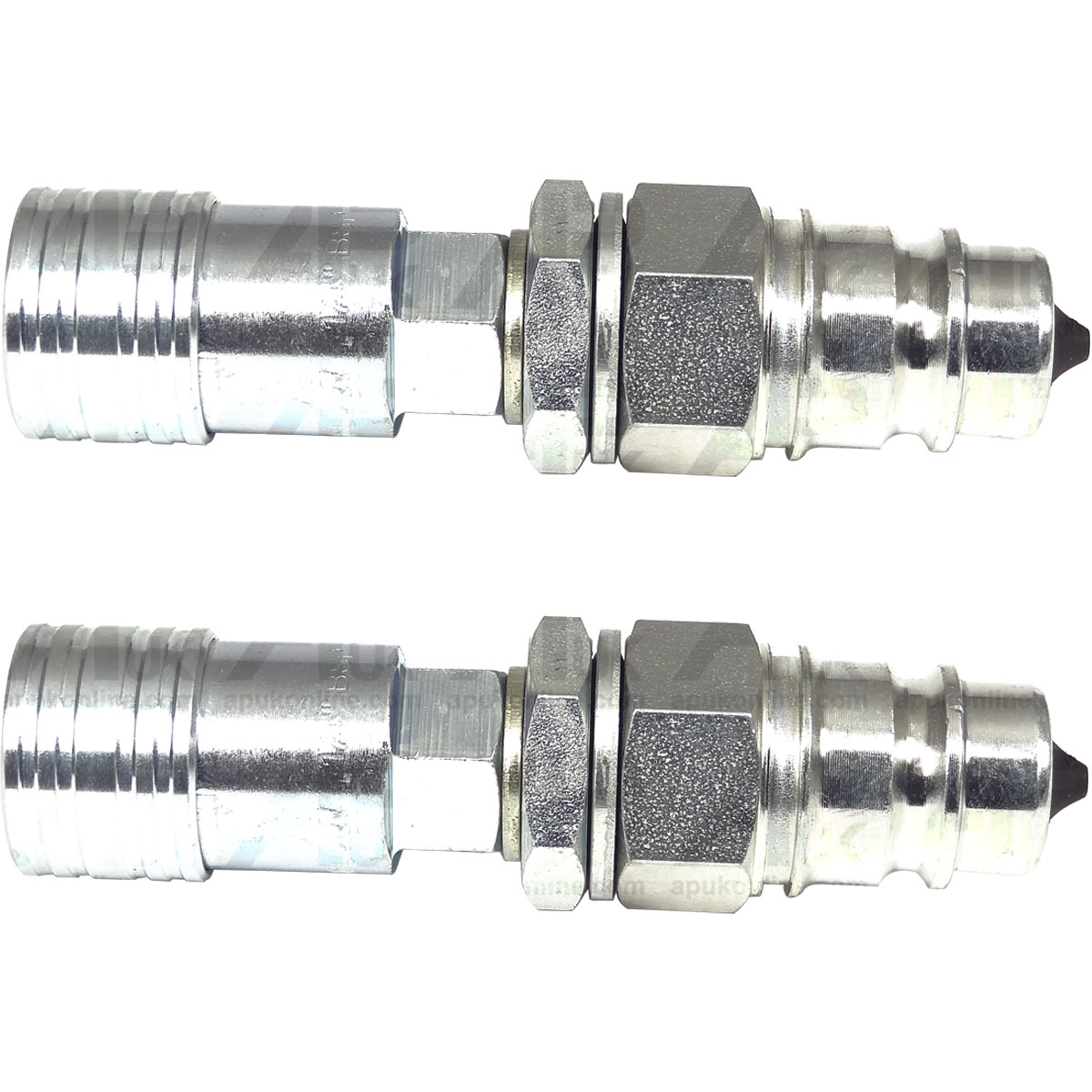 2x Hydraulic Adaptor QR 1/2&quot; Male to 1/4&quot; Female BSP Kit for New Holland Tractor