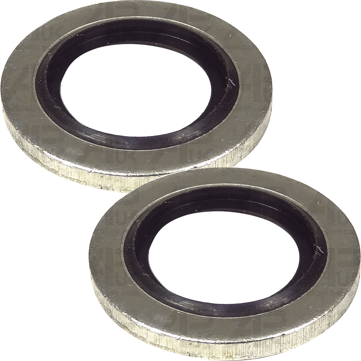 Pair Bonded Seal 1/4&quot; BSP Set for Case Ford New Holland Massey Ferguson Tractor