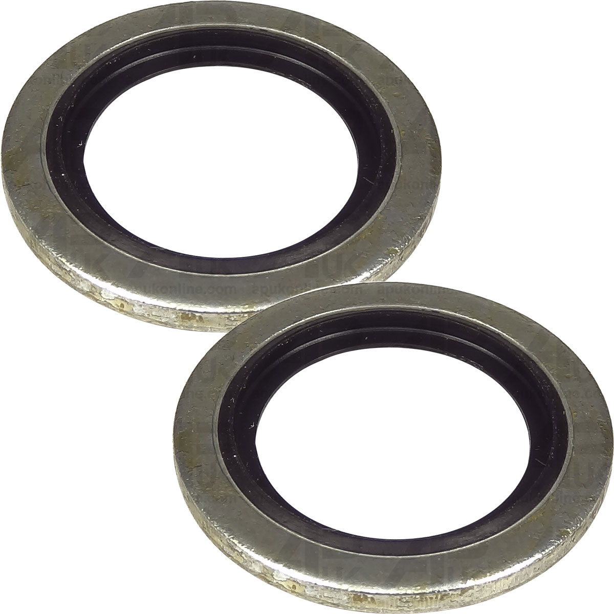 Pair Bonded Seal 3/8&quot; BSP Set for David Brown Fordson JCB John Deere Tractor