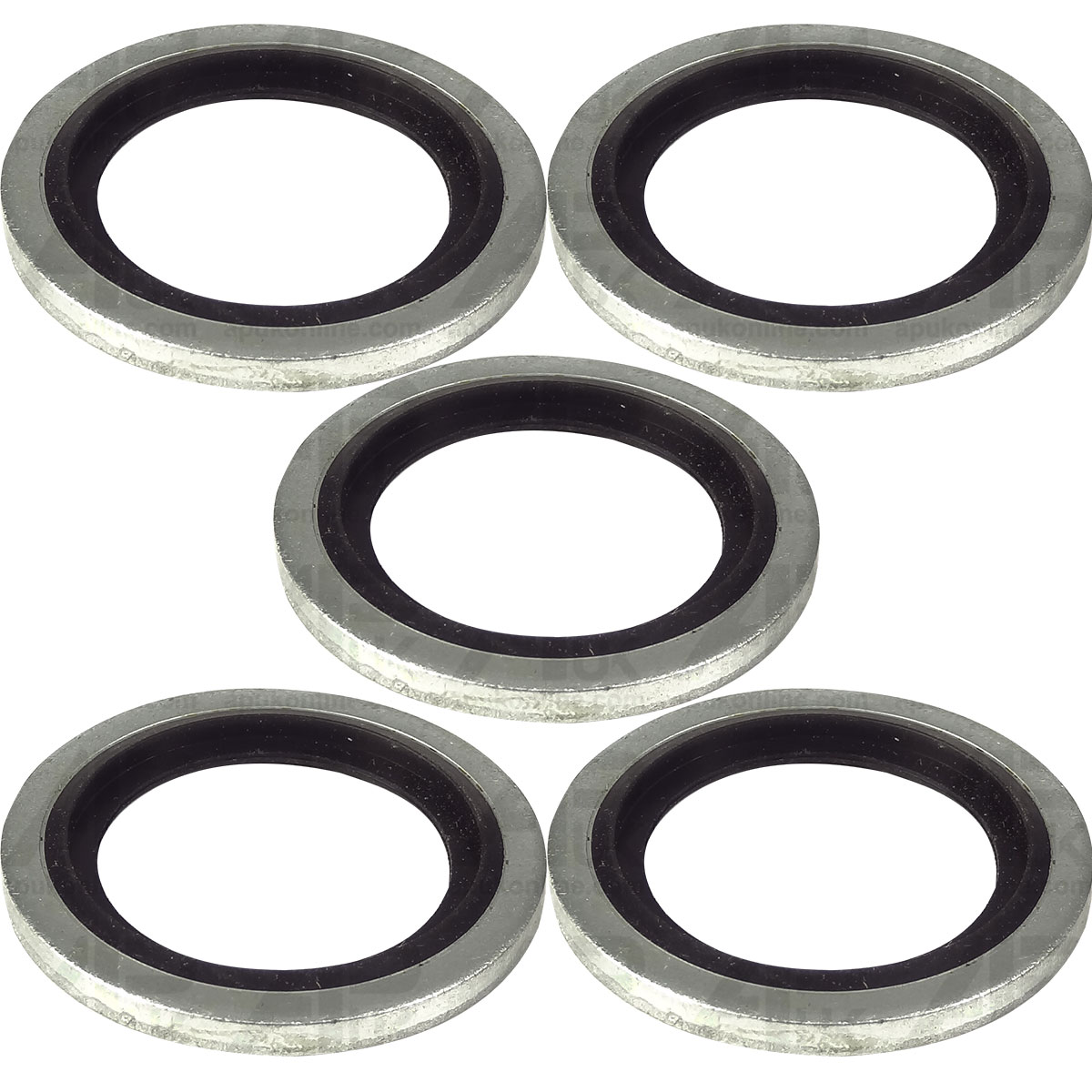 5x Bonded Seal 1/2&quot; BSP Set for Case IH Ford New Holland Massey Ferguson Tractor