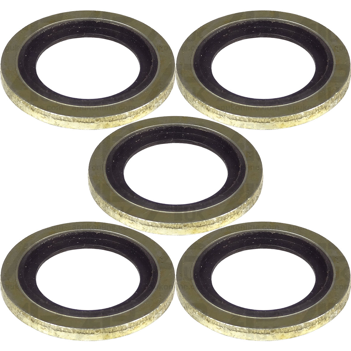 5x Bonded Seal 3/4&quot; BSP Set for Case IH Ford New Holland Massey Ferguson Tractor