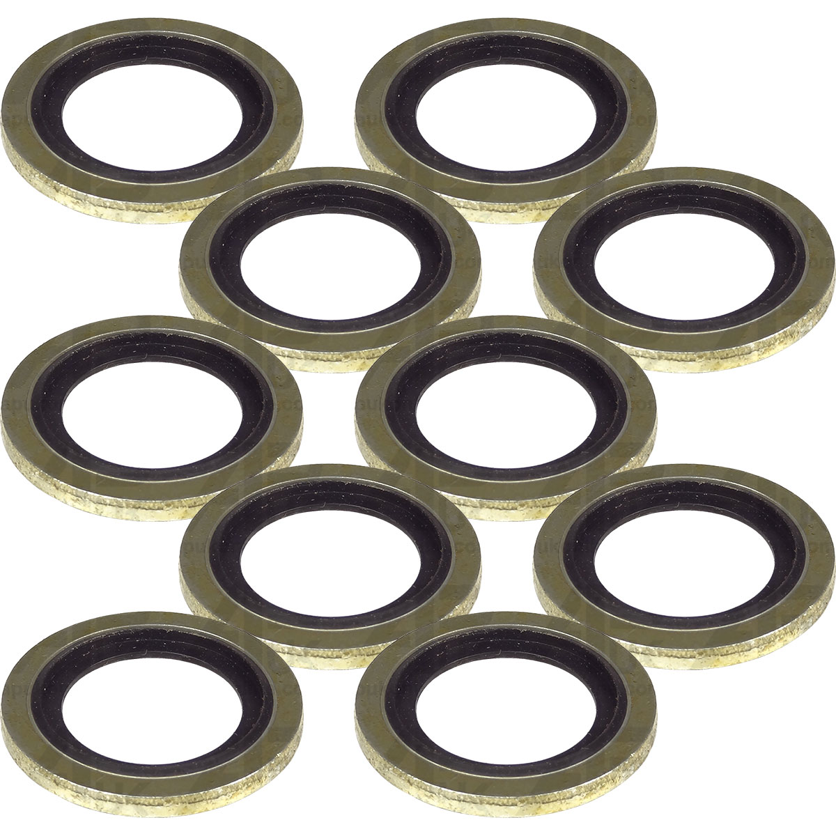 10x Bonded Seal 3/4&quot; BSP Pack for David Brown Fordson JCB John Deere Tractor