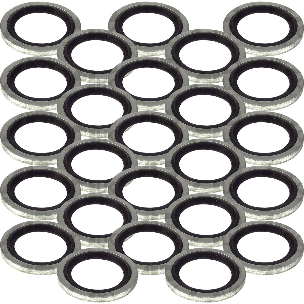 25x Bonded Seal 1/2&quot; BSP Set for Case Ford New Holland Massey Ferguson Tractor