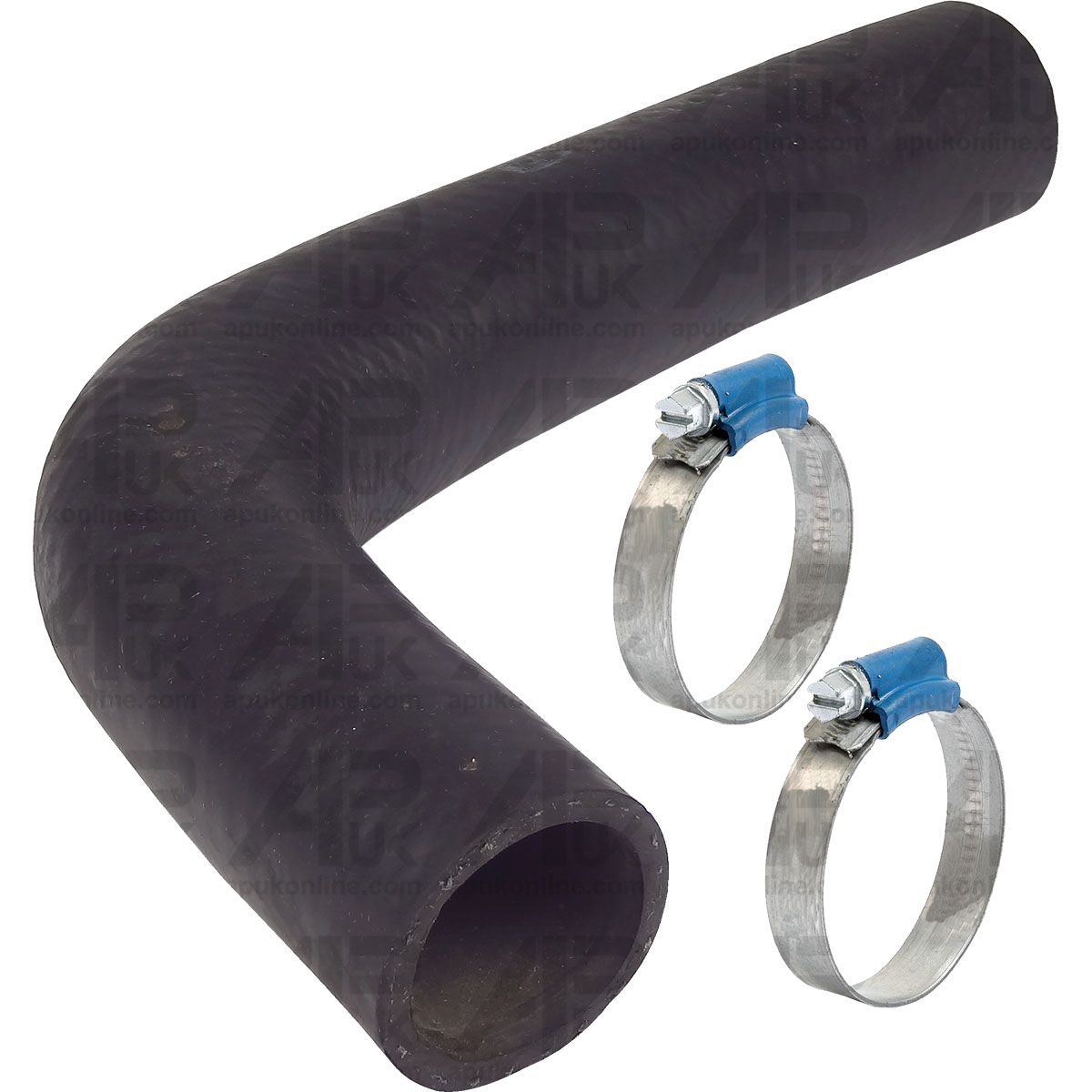 Radiator Top Hose Rubber with Clips for Ford New Holland 5640 6640 7740 Tractor