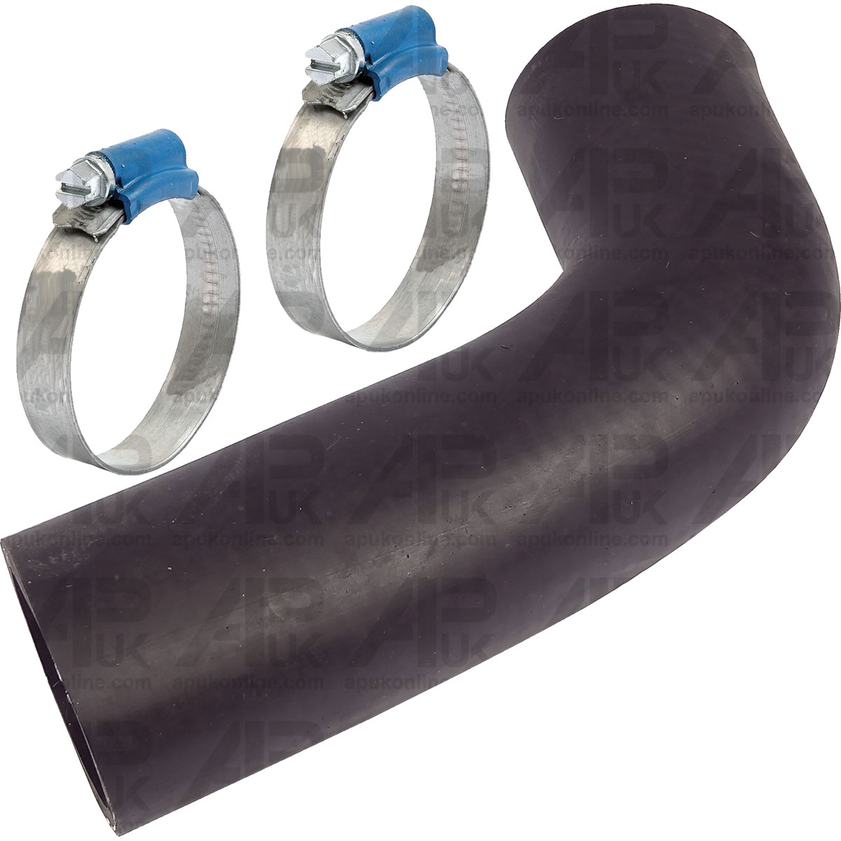 Radiator Top Hose Rubber with Clips for Ford 7810 7810S 8010 8030 Tractor