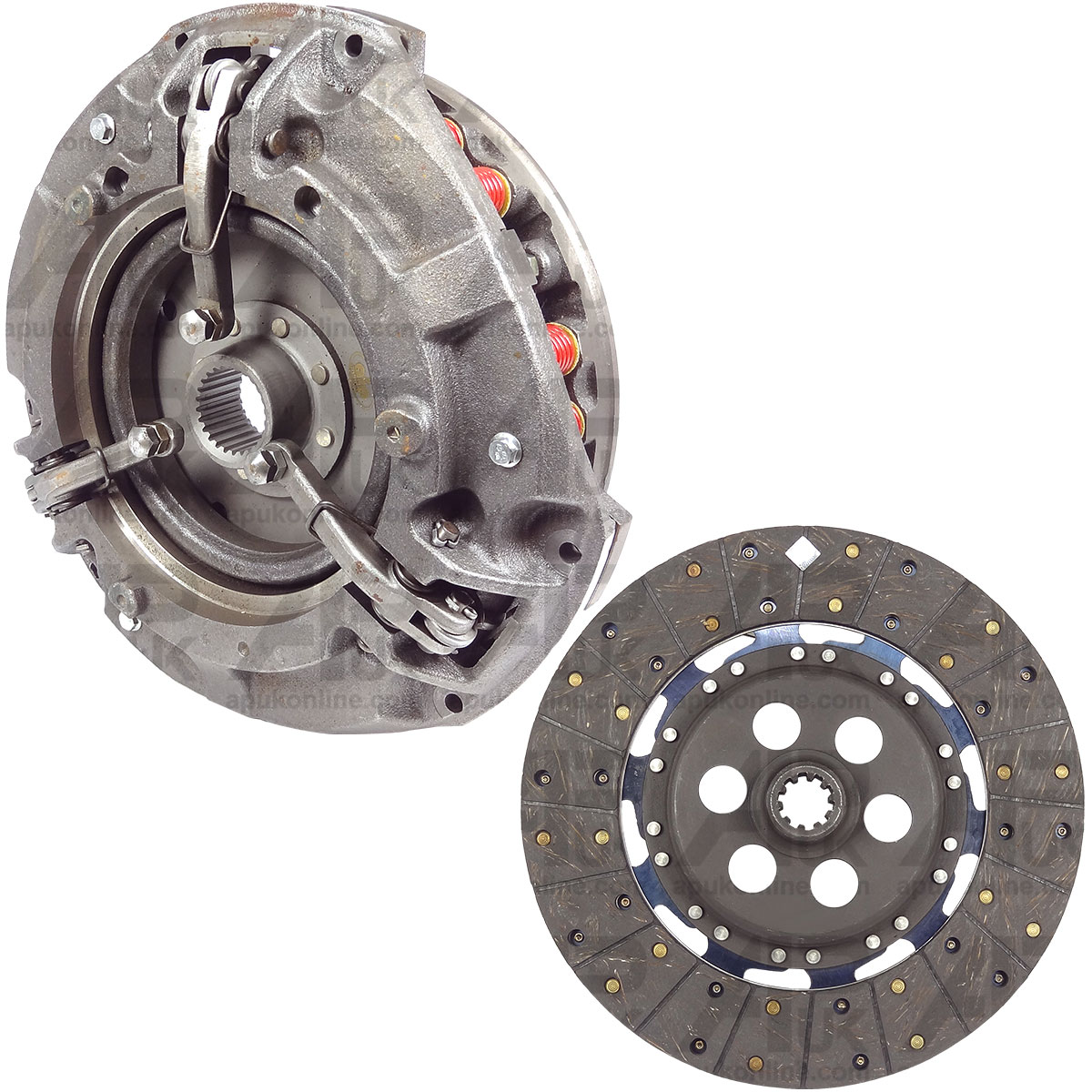 Dual Cover Clutch Kit 10/12&quot; for Massey Ferguson 165 168 265 185 188 275 Tractor