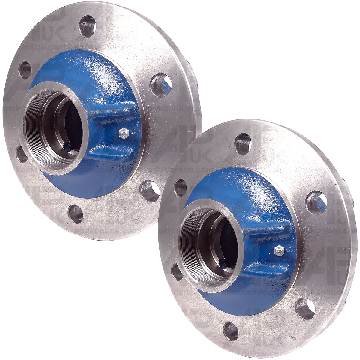 2x Front Wheel Hubs Bare for New Holland TN75A TN80 TN60A TN65 Tractor