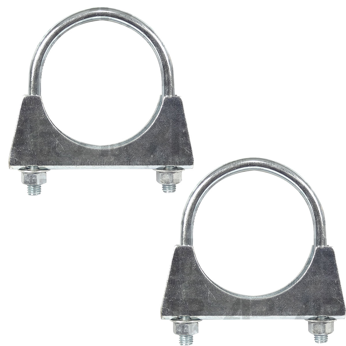 2x Exhaust Clamp 58mm Dia for Landini 7560 7860 7870 7880 8500 8530 8550 Tractor