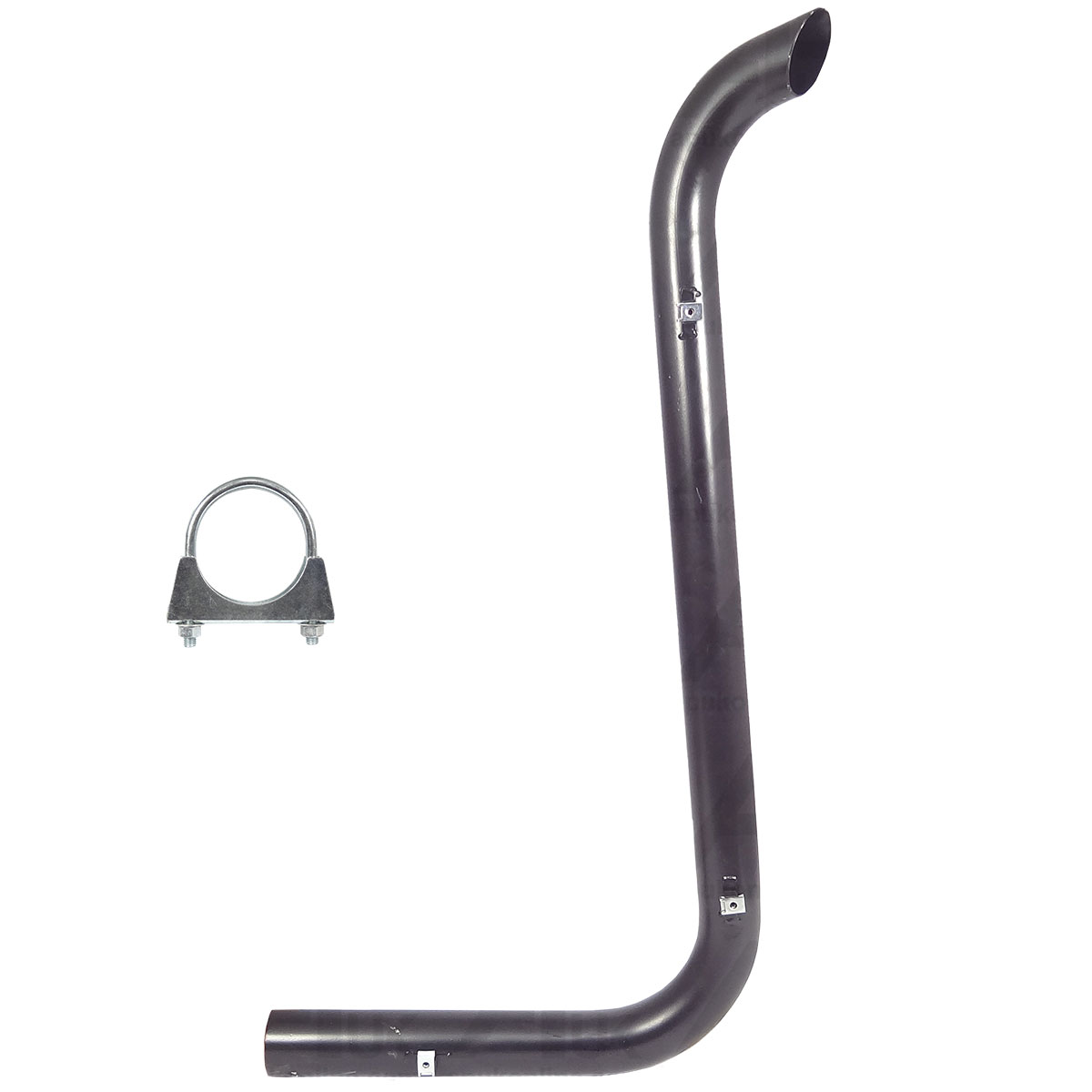 Side Exhaust Silencer Pipe &amp; Clamp for New Holland TL70 TL80 TL90 TL100 Tractor