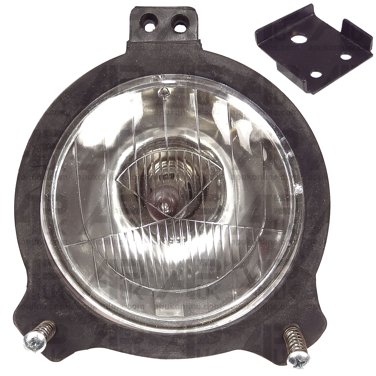 Headlight Lamp with Rubber Mount 4.5&quot; &amp; Bulb for David Brown 770 780 880 Tractor