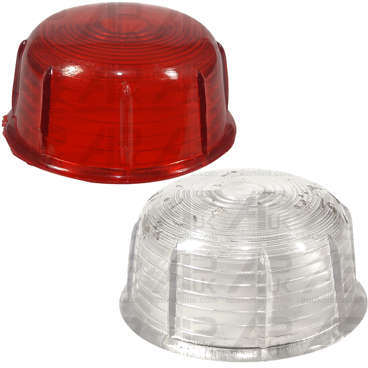 Marker Lenses Red Clear Side Mount Light for Case IH 2400 3210 3220 3230 Tractor