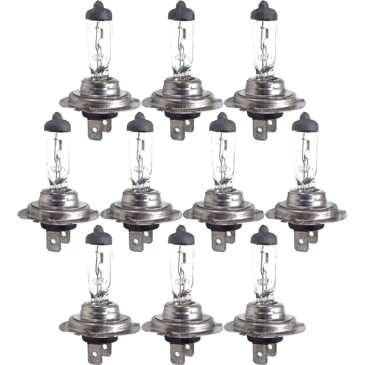 10x Lucas H7 Head Light Bulb for Case IH Ford Fordson Massey Ferguson Tractor