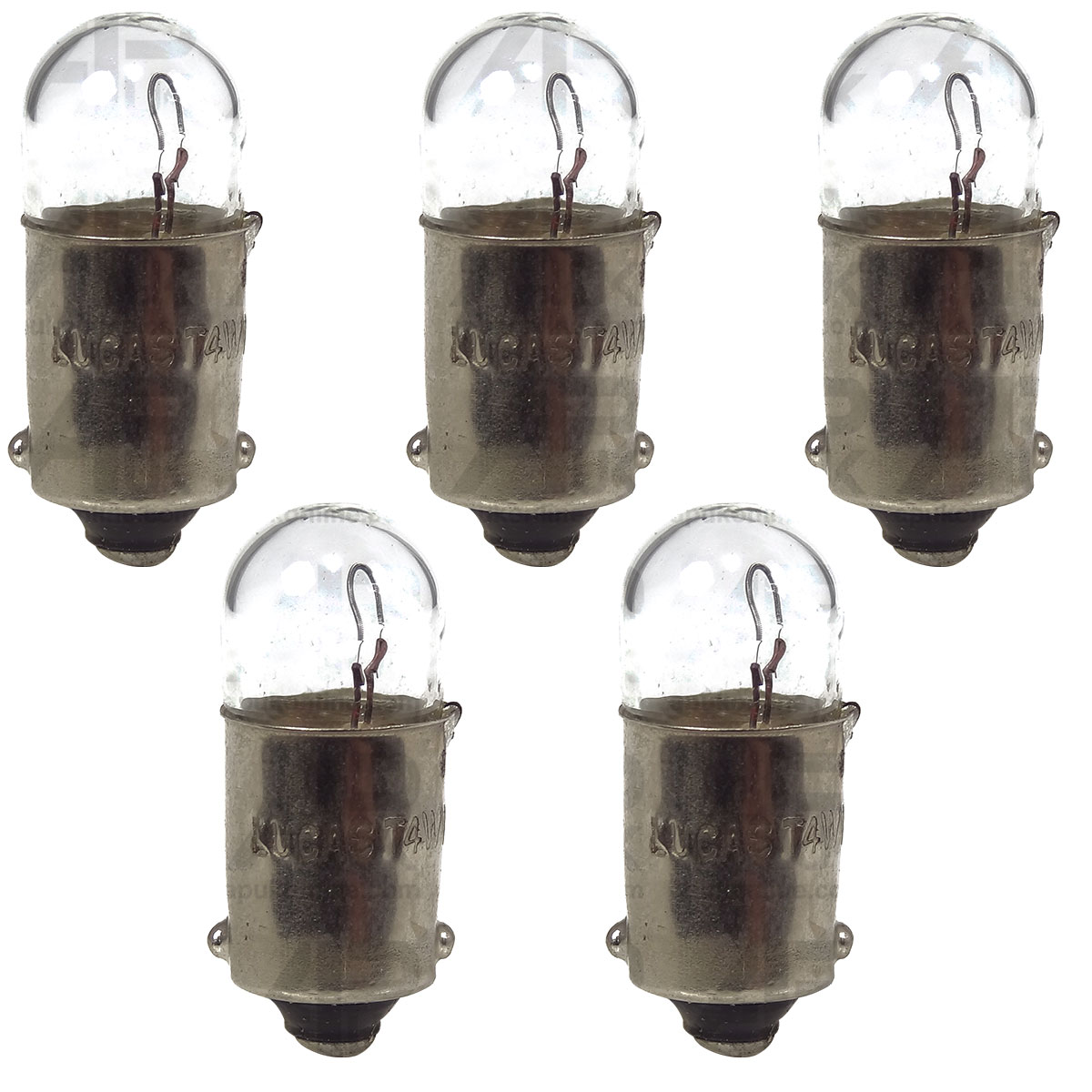5x Lucas 12V Indicator Bulb Side Light for Case IH Ford Massey Ferguson Tractor