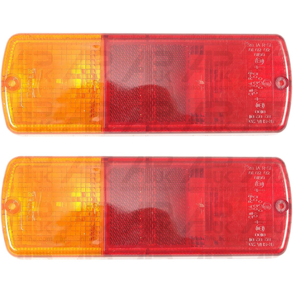 2x Britax Rear Combination Light Lens RH/LH for David Brown 1690 1694 Tractor