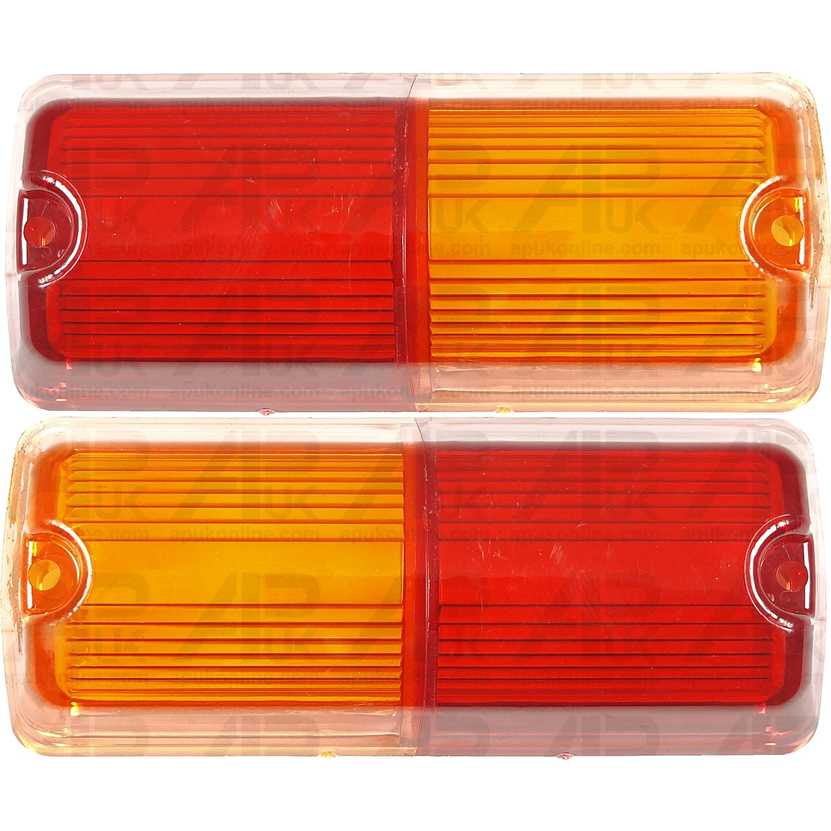 Pair of Rear Light Lamp Lens RH/LH for Massey Ferguson 135 148 165 168 Tractor
