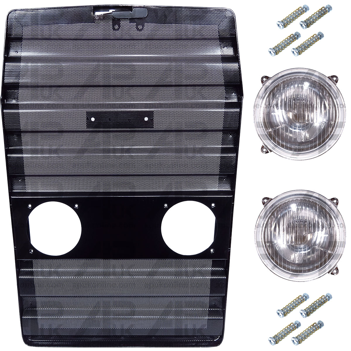 Front Grille Headlights &amp; Fixings Headlamp for Massey Ferguson 290 298 Tractor