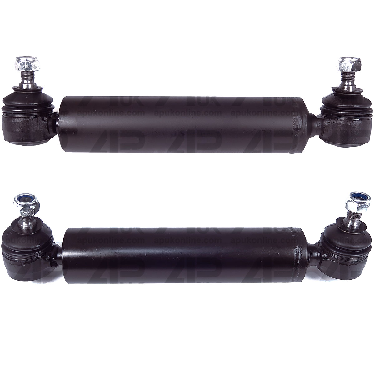 Pair Power Steering Cylinder Ram for Massey Ferguson 240 240S 250 255 Tractor