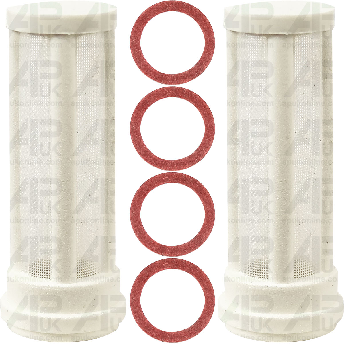 2x Fuel Tap Filter Metric Fibre Washers for Standard Motor Company 23C Engine