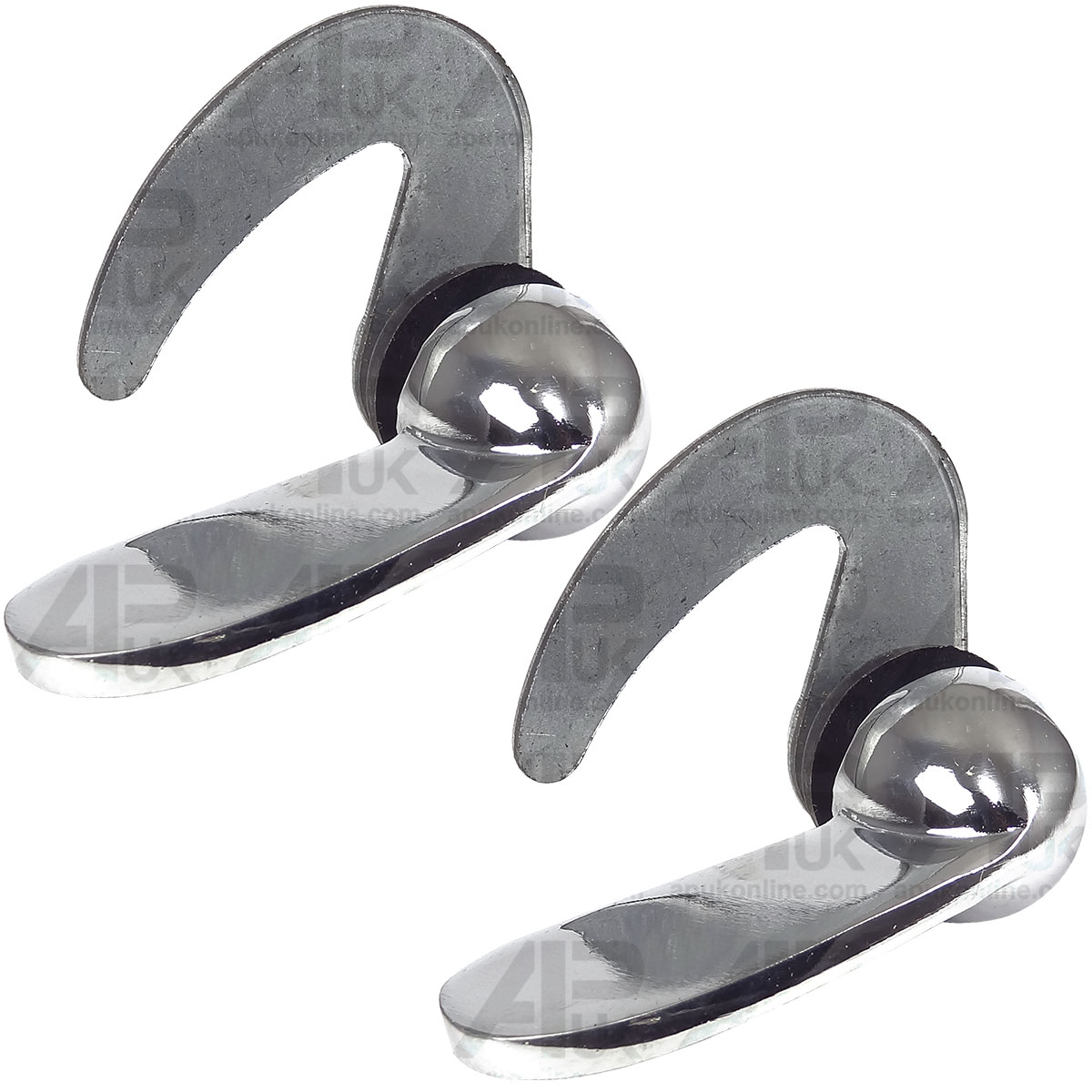 Pair Battery Lid Catches Later Type for Massey Ferguson 133 140 145 Tractor