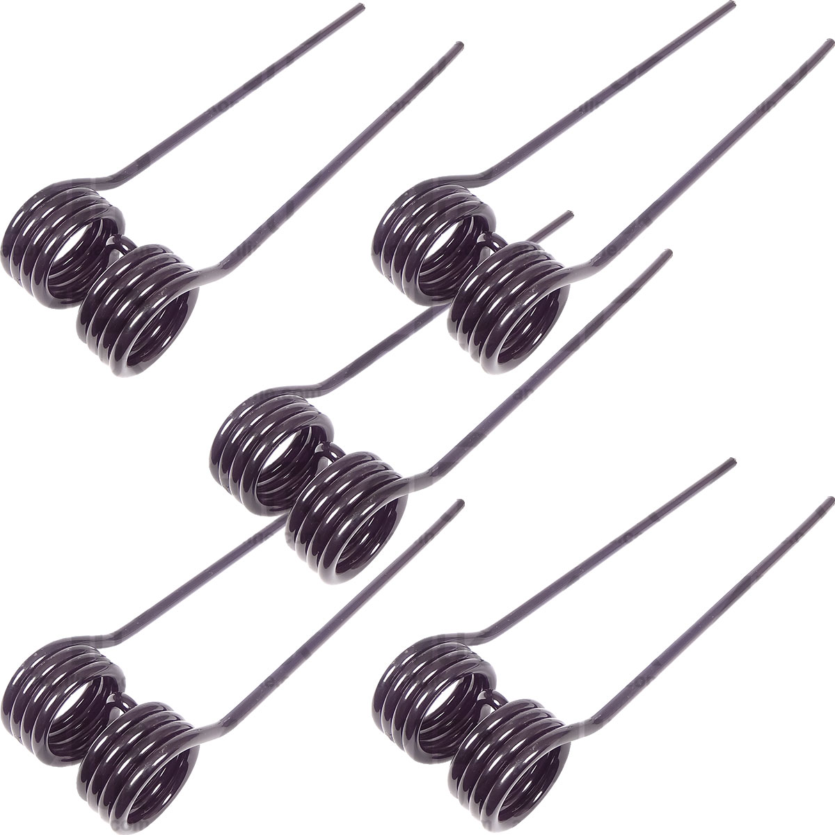 5x Tedder Hay Tines 394mm for Kuhn 4000 4001 4201 5000 5001 6000 RH/LH Tedder