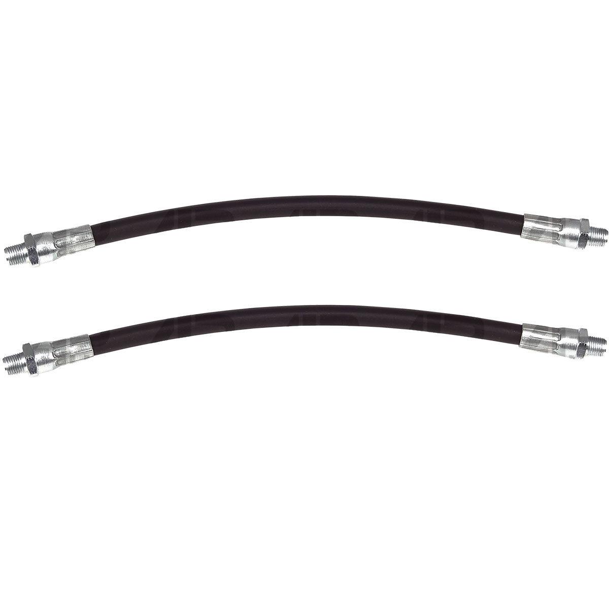 2x Grease Gun Flexible Tubes for Fordson David Brown Crawler Tractor Row Crop