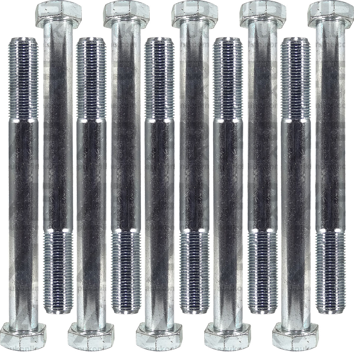 10x Fender Wing Hex Bolts 5/8&quot; x 6&quot; for Ferguson TE20 TEA20 TED20 TEF20 Tractor