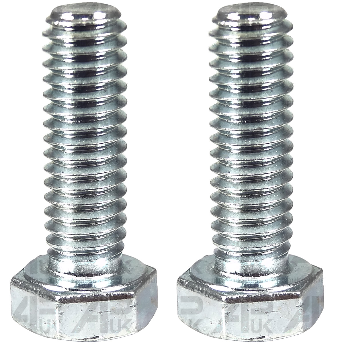 2x Hex Bolts 5/16&quot; x 1&quot; Setscrews for Massey Ferguson 425 435 440 445 Tractor