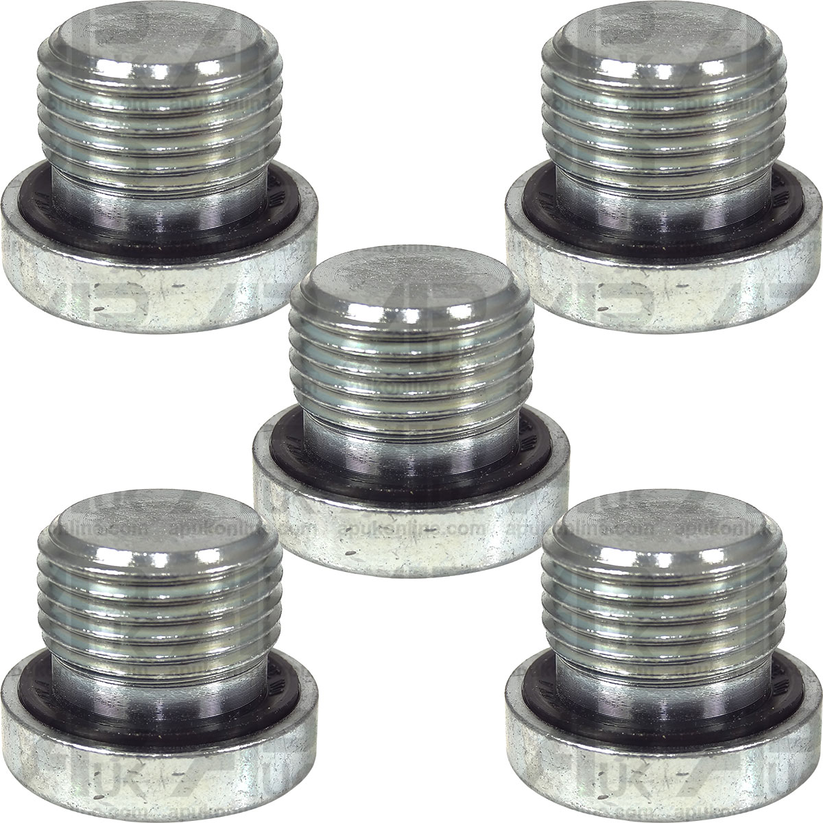 5x Hydraulic Blanking Plugs for Case IH Ford New Holland Massey Ferguson Tractor