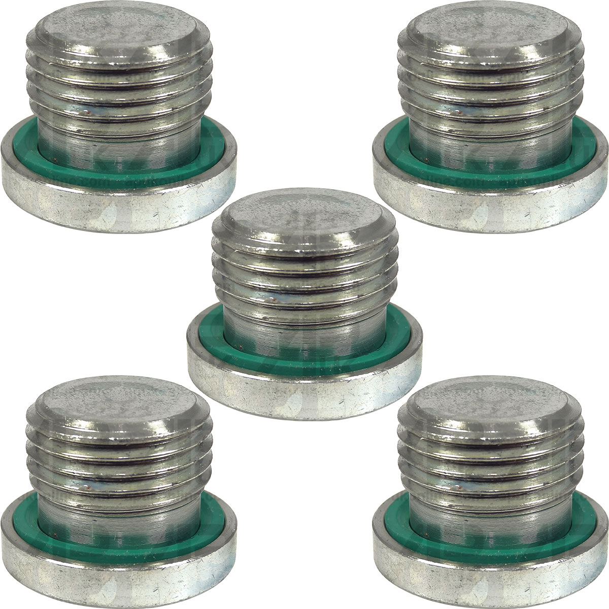 5x Hydraulic Blanking Plugs 1/2&quot; BSP for David Brown 1210 1212 1490 1494 Tractor