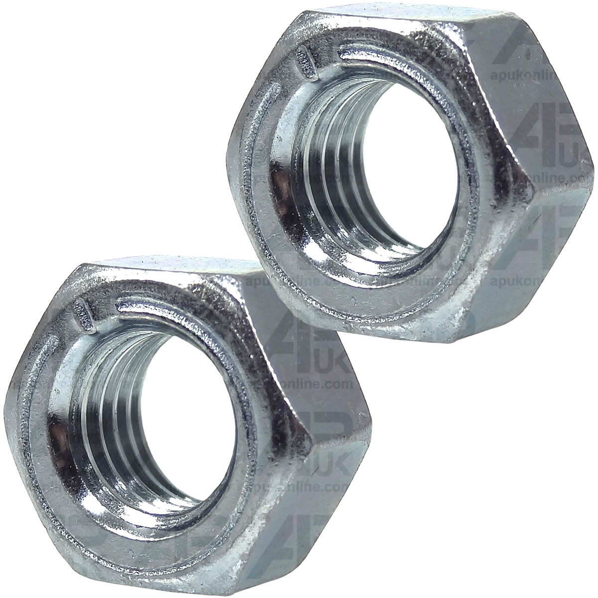 2x 5/16&#039;&#039; UNF Nuts Hexagon for Perkins 4.318.2 6.354 6.354.1 6.372 T4.236 Engine