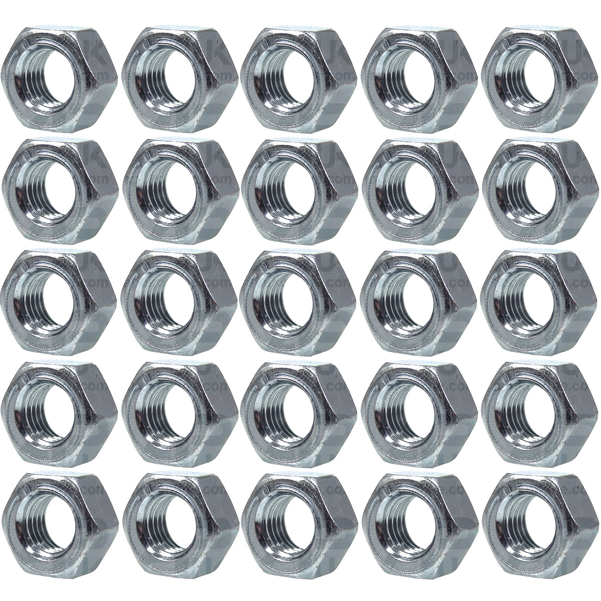 25x Hex Nuts 5/16&#039;&#039; UNF Hexagon Din 934 Grade 8 for Fordson Super Dexta Tractor
