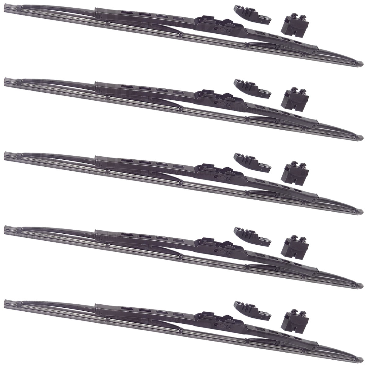 5x Wiper Blades 20&quot; 510mm for Renault Ares 620 626 630 636 640 696 710 Tractor