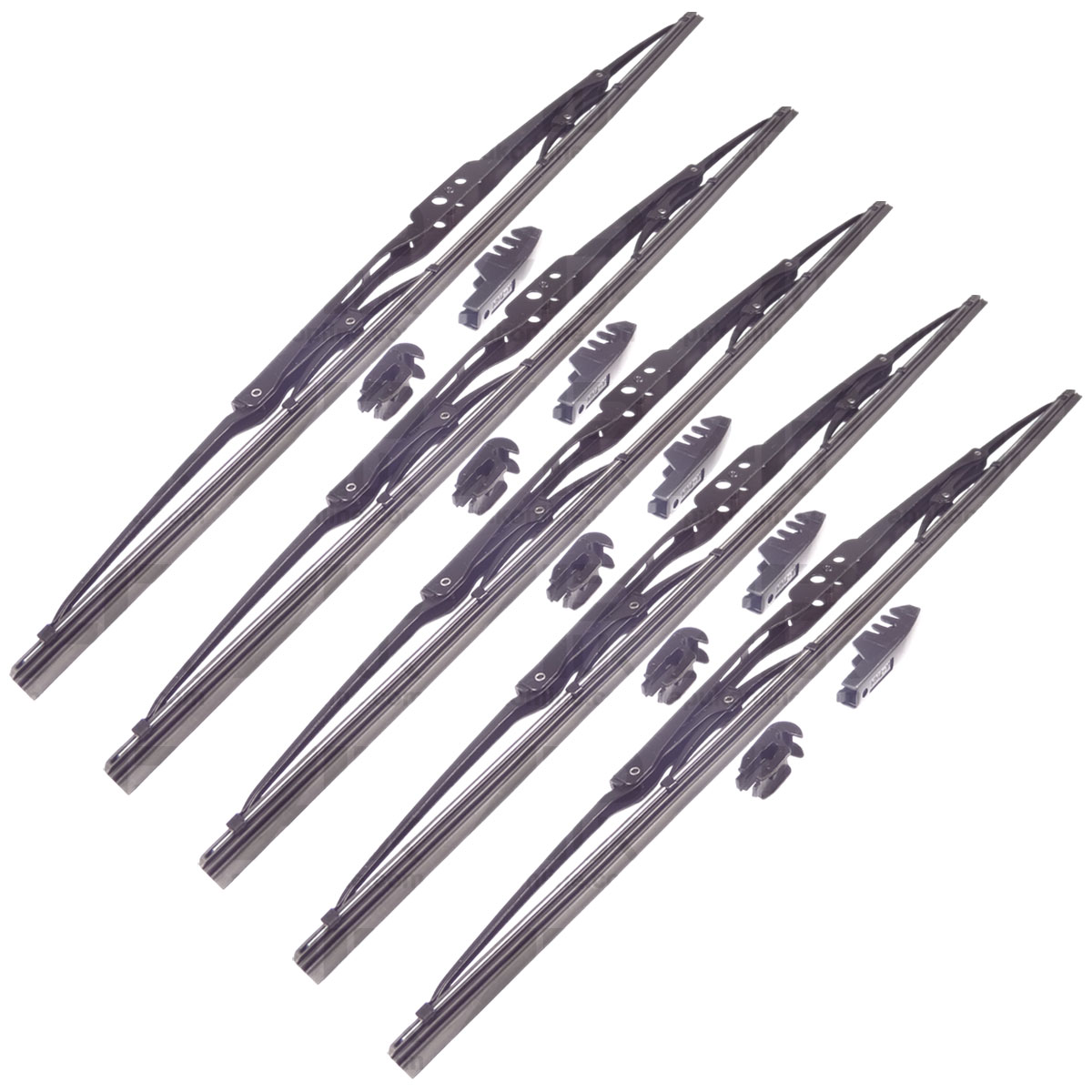 5x Windscreen Wiper Blades 20&quot; 510mm for Fendt Farmer 312 310LS 312LS Tractor