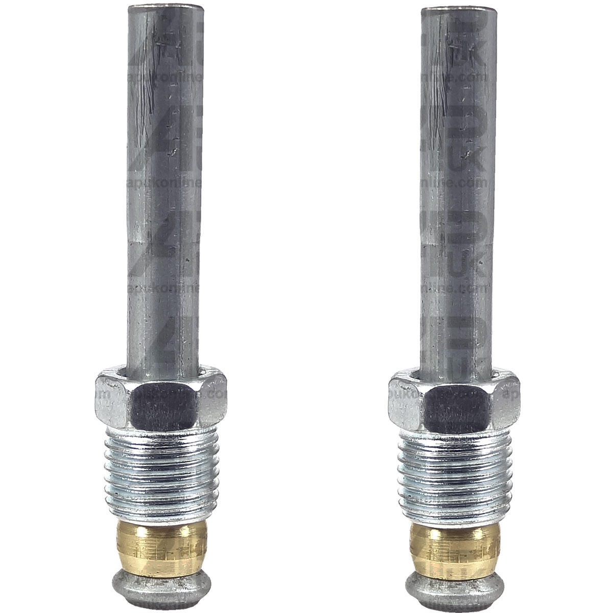 2x Fuel Filter Tails Straight Tubes Diesel for Ford 5900 6410 6500 7710 Tractor