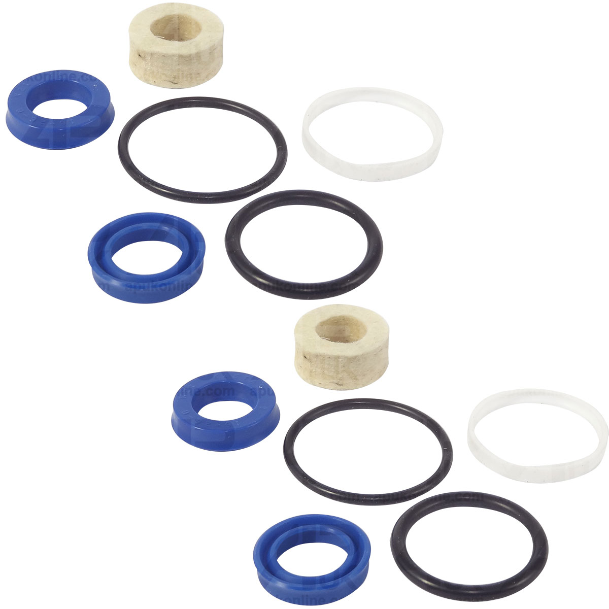 2x Steering Cylinder Seal Kits for Massey Ferguson 135 148 245 352 355 Tractor