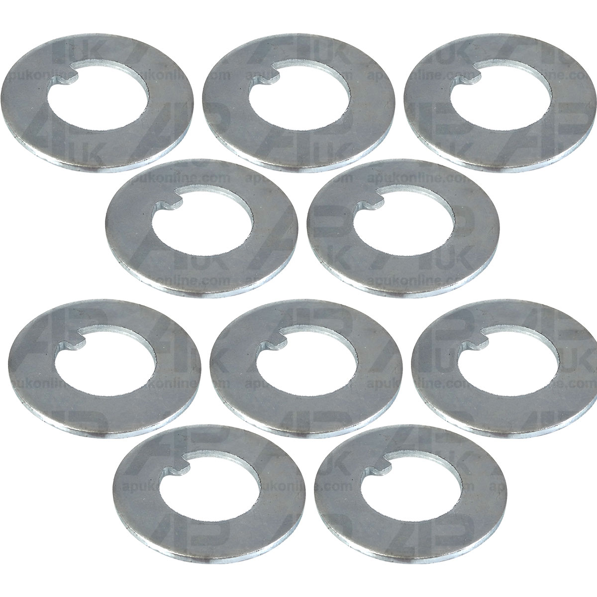10x Front Axle Hub Tab Washers for Fordson Super Dexta Landini 5830 Tractor