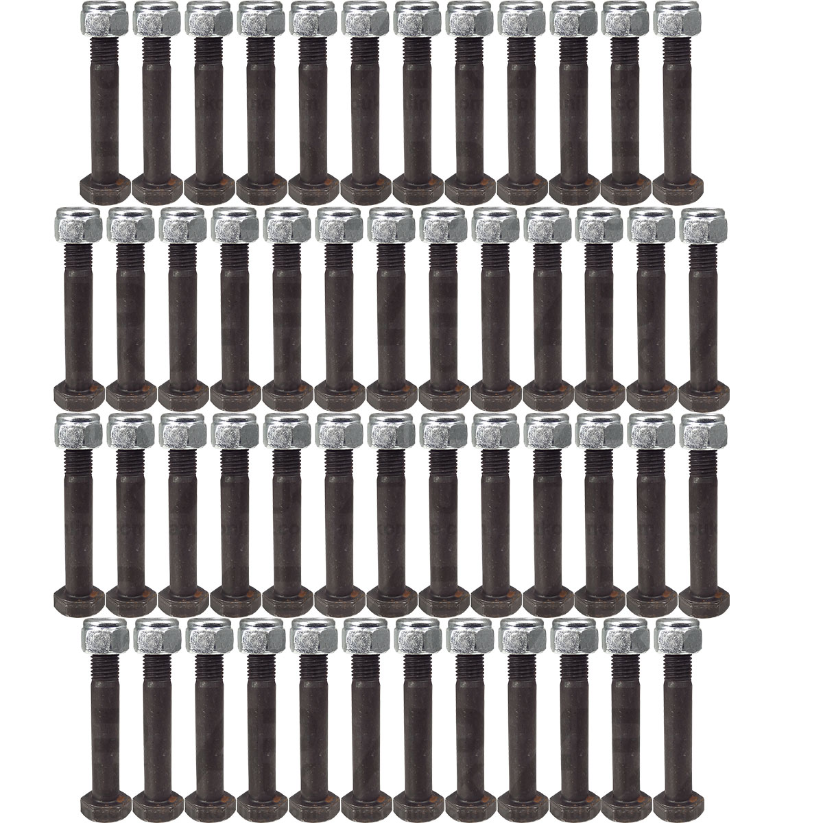 50 Hex Nuts &amp; Bolts M16x100 for Case IH Ford New Holland Massey Ferguson Tractor