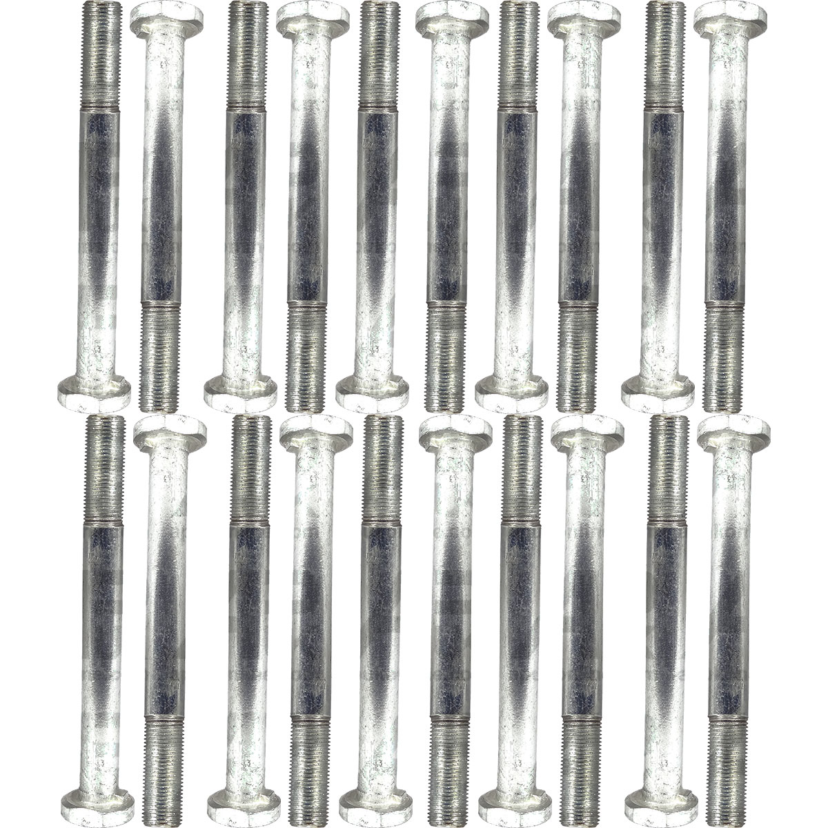 20 Pipped Wheel Fender Wing Bolts 5/8 x 6 UNF for Fordson Super Dexta Tractor