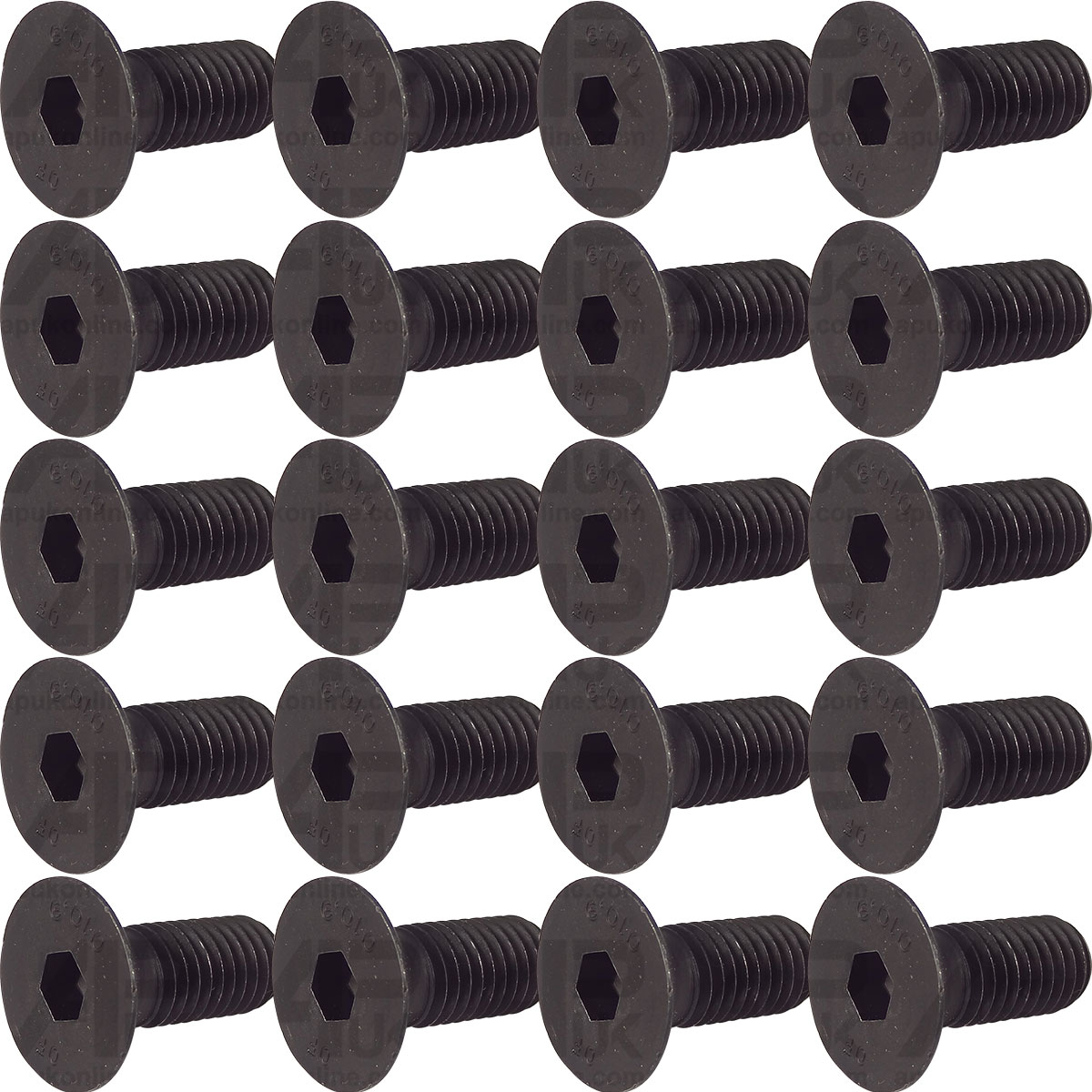 20x Hex Screws M10 x 25mm for Case IH Ford New Holland Massey Ferguson Tractor