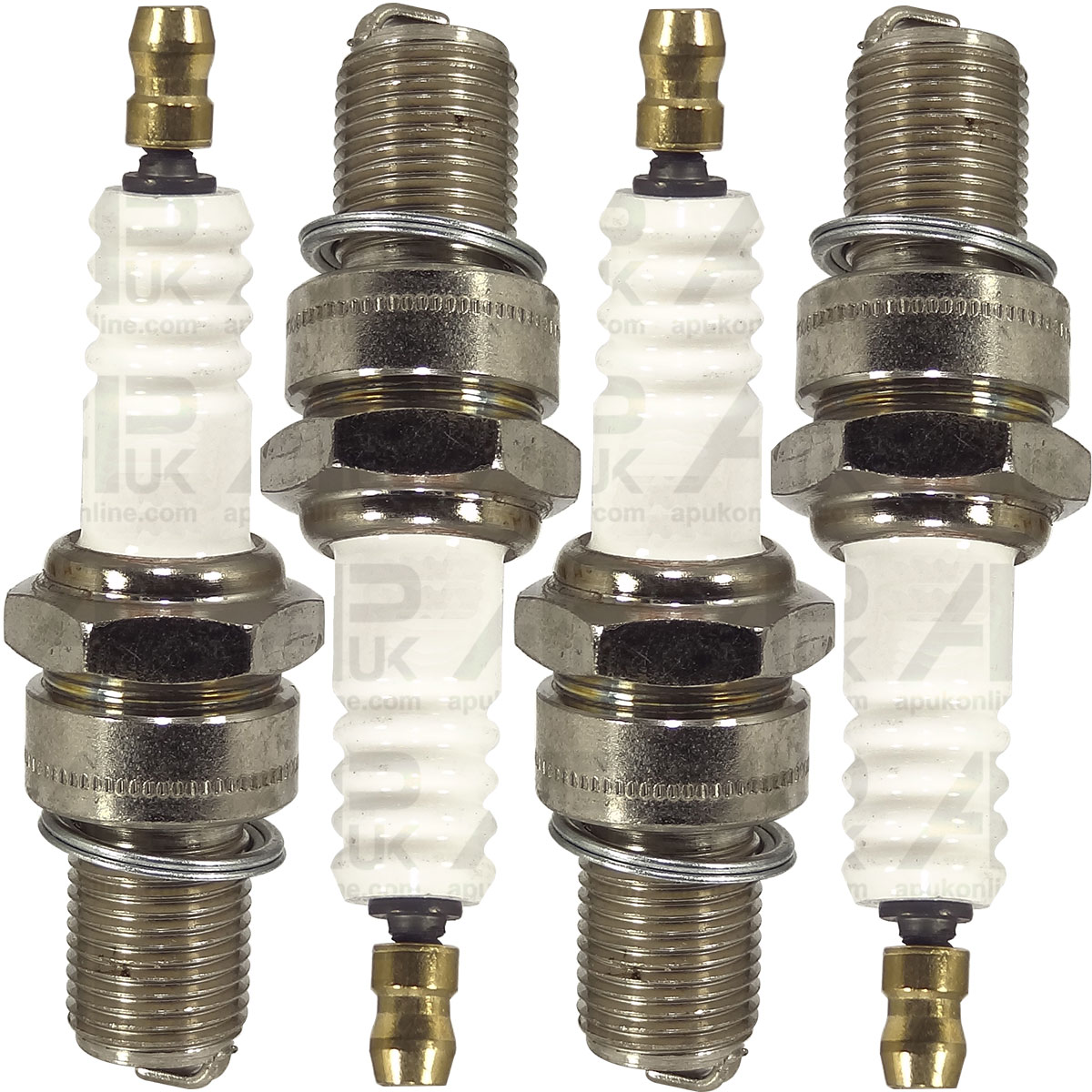 4x Spark Plugs N21 Long Reach for Ford 335 2110 2600 2610 US 3000 US Tractor