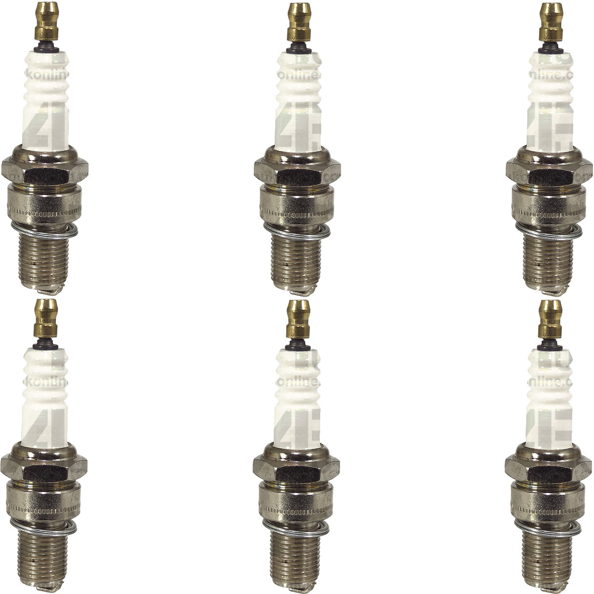 6x Spark Plugs N21 Long Reach for Ford 4110LCG 4610 230A 231 US 234 Tractor