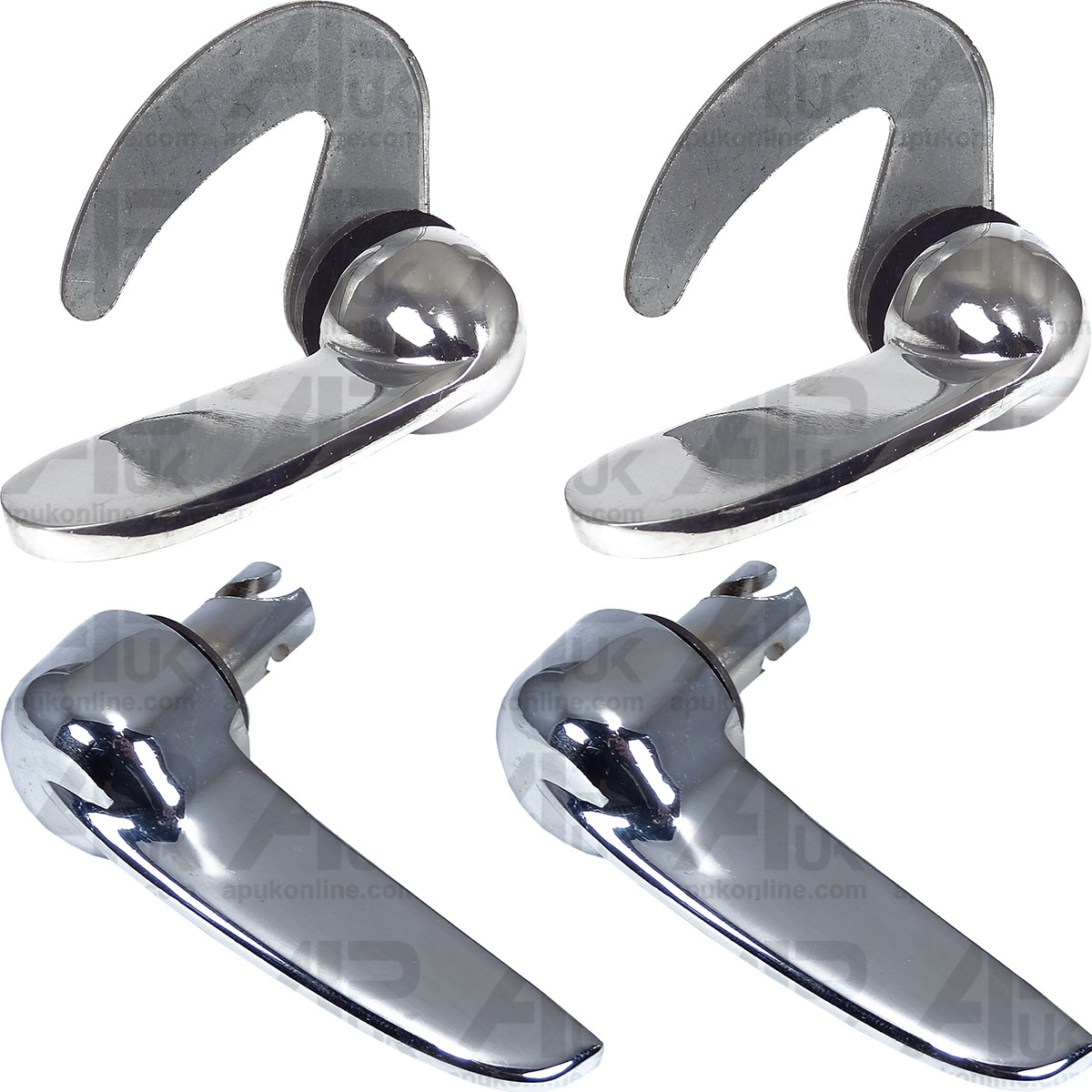 Bonnet &amp; Battery Cover Handles Kit for Massey Ferguson 135 148 165 168 Tractor