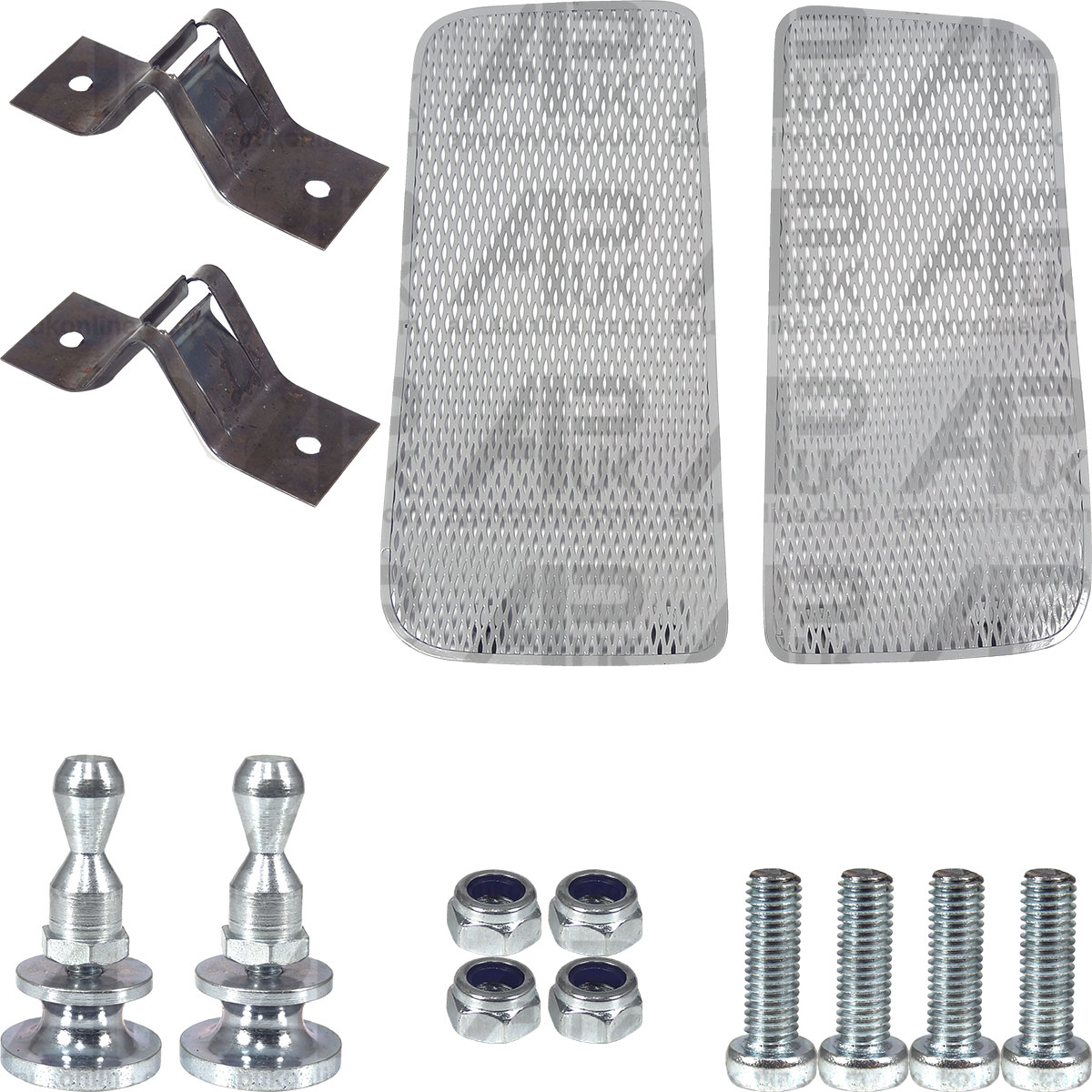 Front Grille With Clips without Lamp Hole for Fordson Super Major Power Tractor