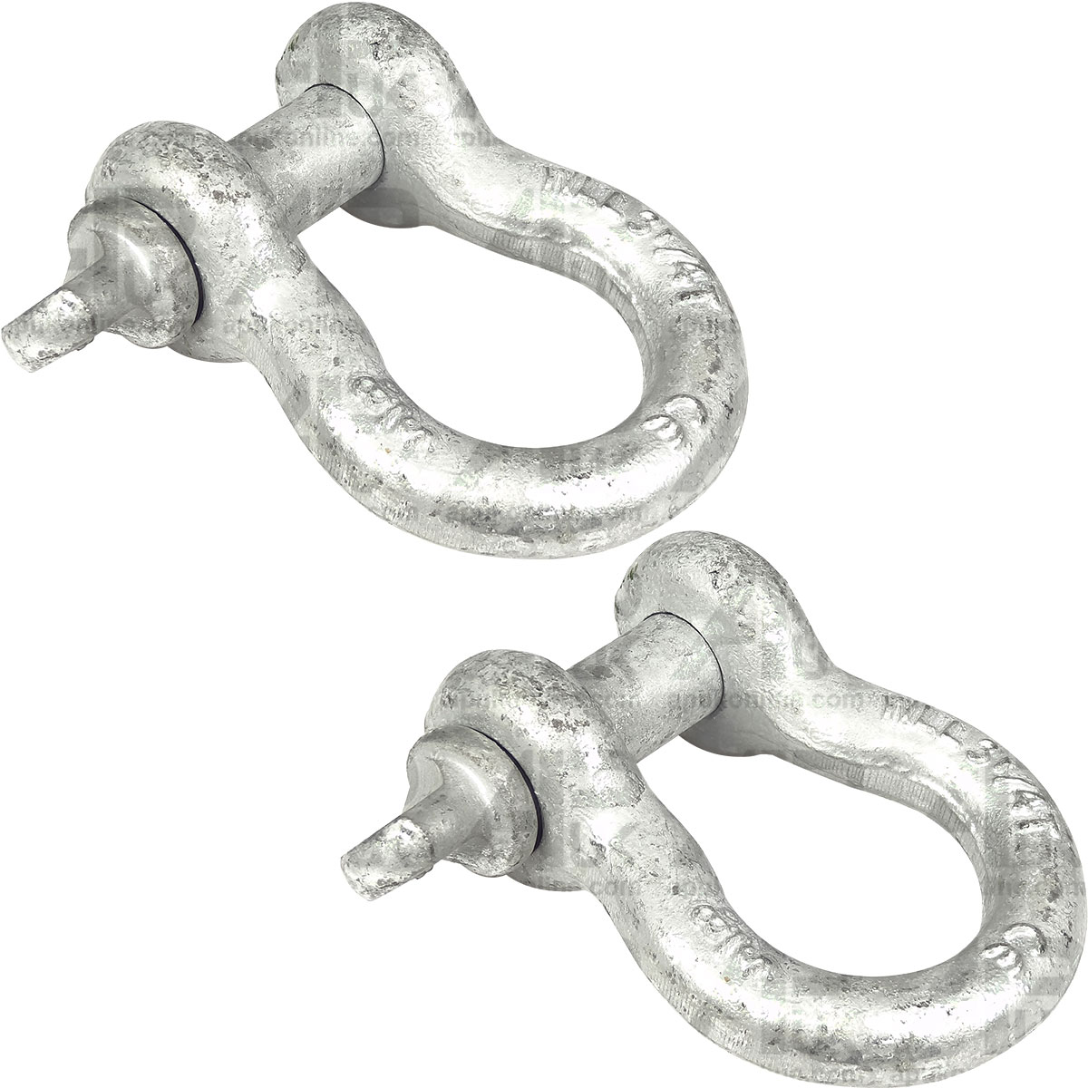 2x Bow Shackle 3.25T For John Deere Ford Case IH Fordson Massey Ferguson Tractor