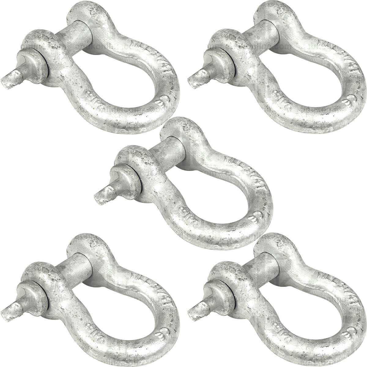 5x Bow Shackle 3.25T For John Deere Ford Case IH Fordson Massey Ferguson Tractor