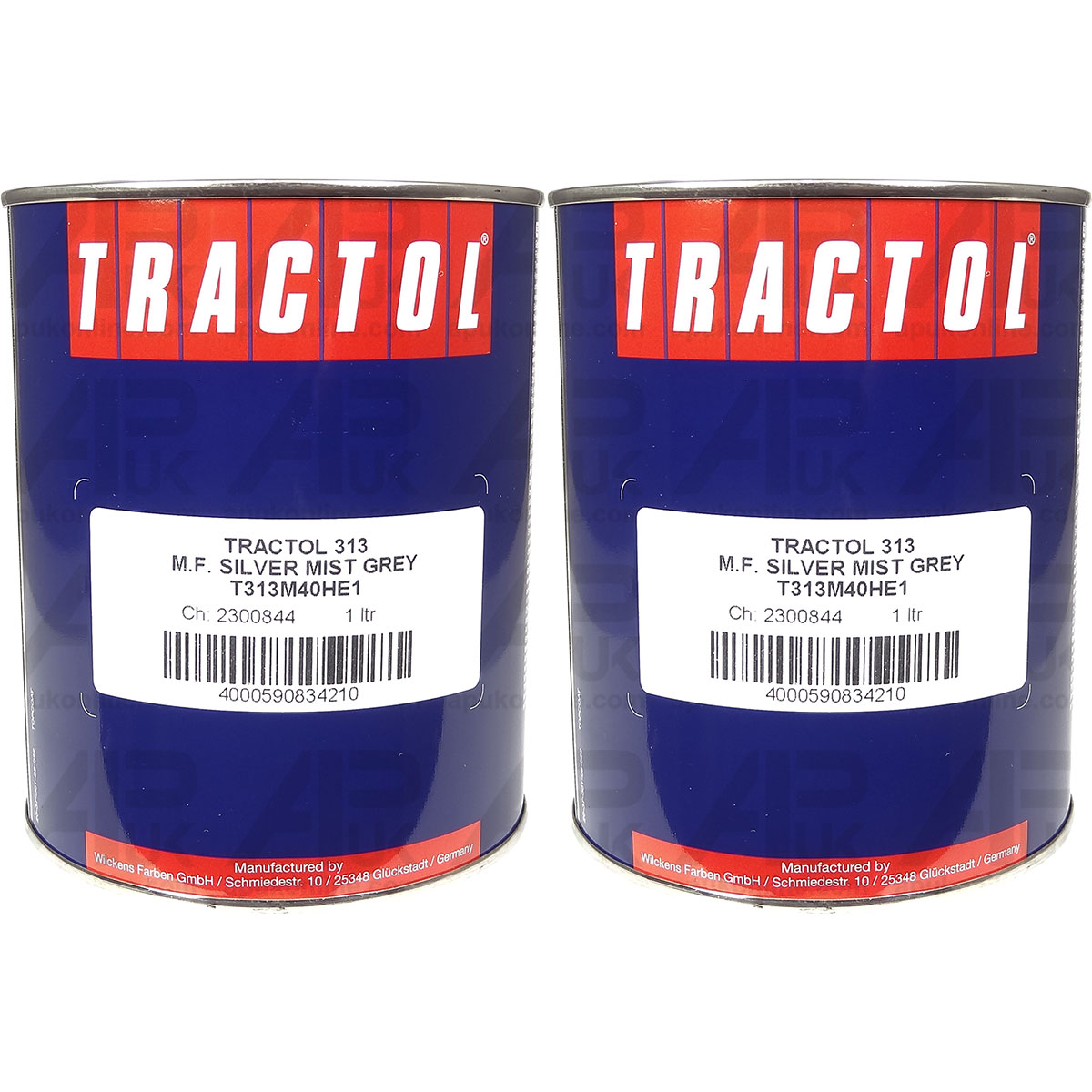 2 Litre Tractol Silver Mist Paint for Massey Ferguson Tractor Telescopic Combine