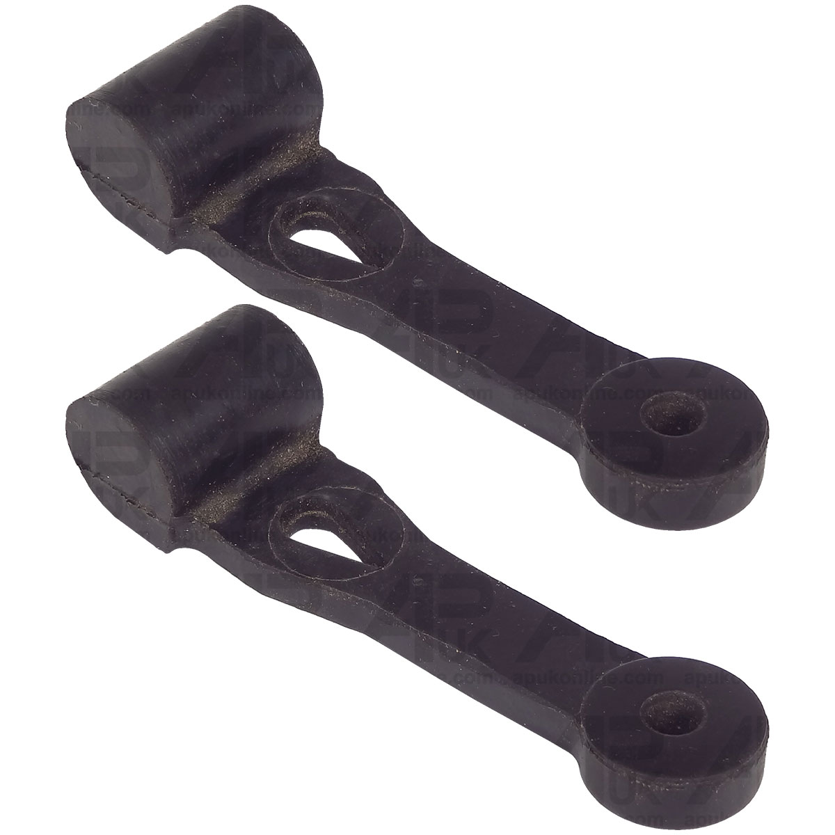 2x Bagger Chute Rubber Hood Latch for Various AYP Bestgreen Flymo Jonsered Mower