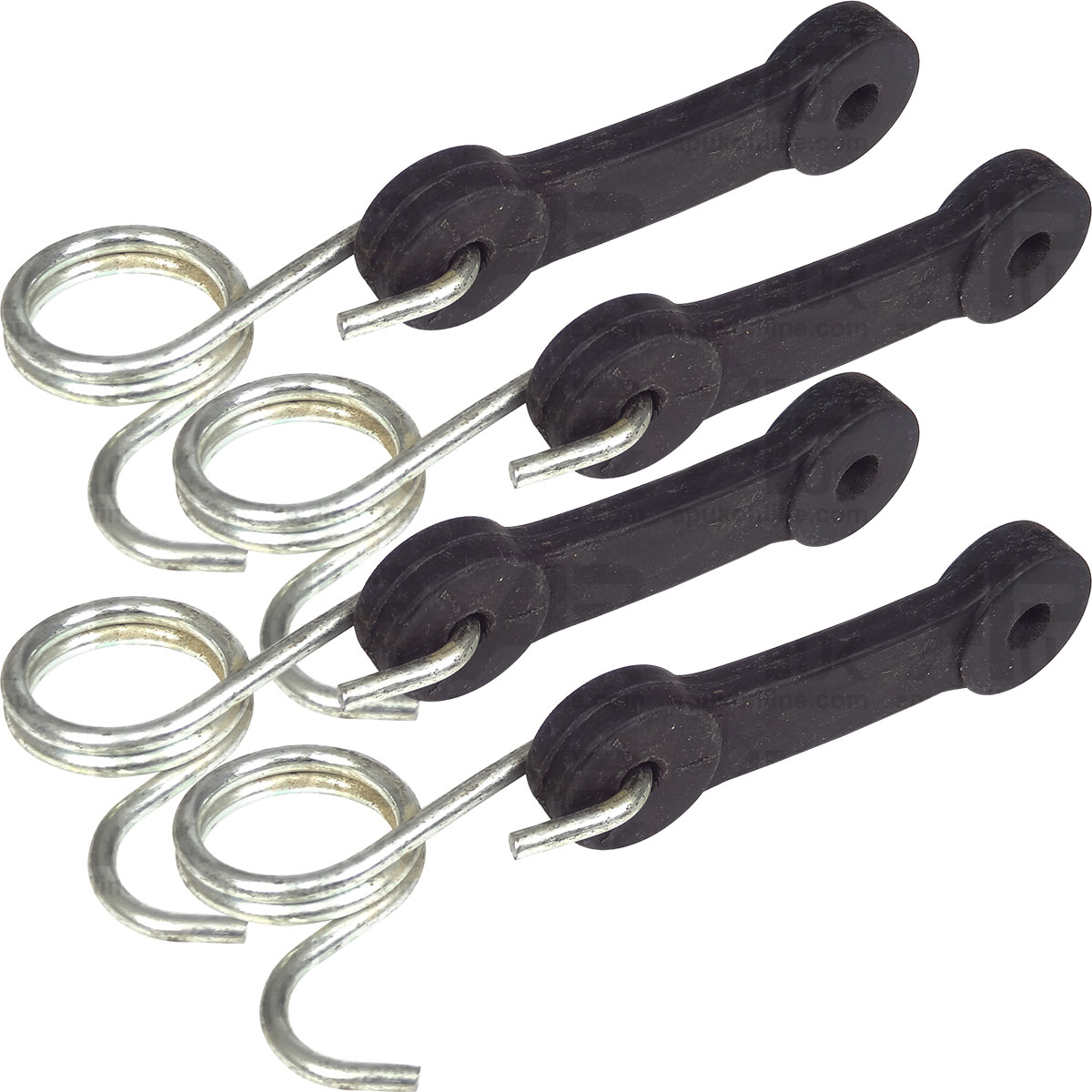 4x Bagger Rubber Latch &amp; Spring for Various AYP Bestgreen Craftsman Flymo Mower