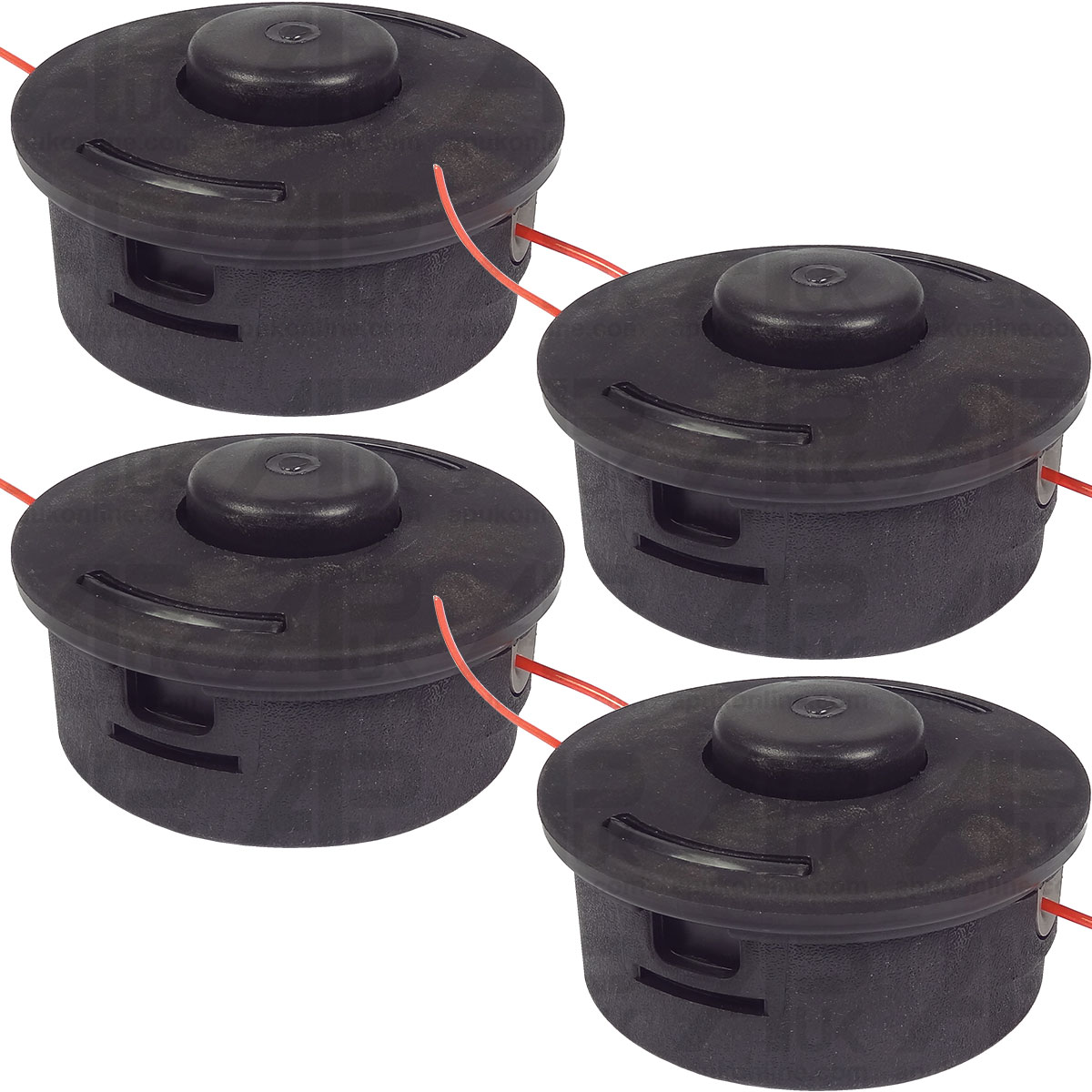 4x Strimmer Nylon Line Head 2 1/4&quot; for Stihl FR85 FR85T FR106 FR108 FR130 Mower